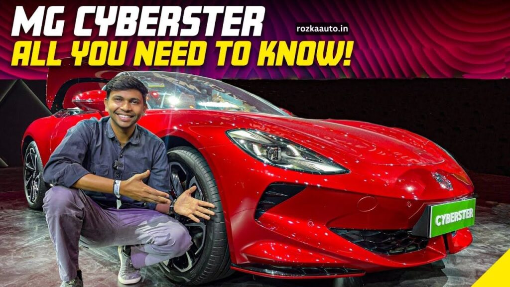 MG Cyberster India Launch Date